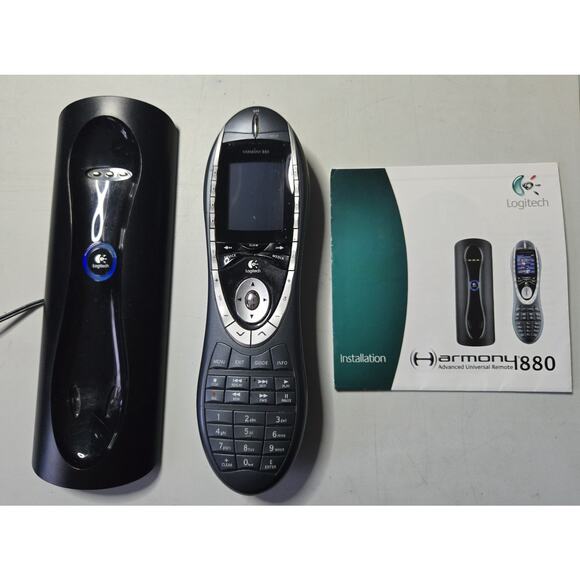 Logitech Harmony 880 Advanced Universal Remote Control Working Good. - Picture 1 of 6